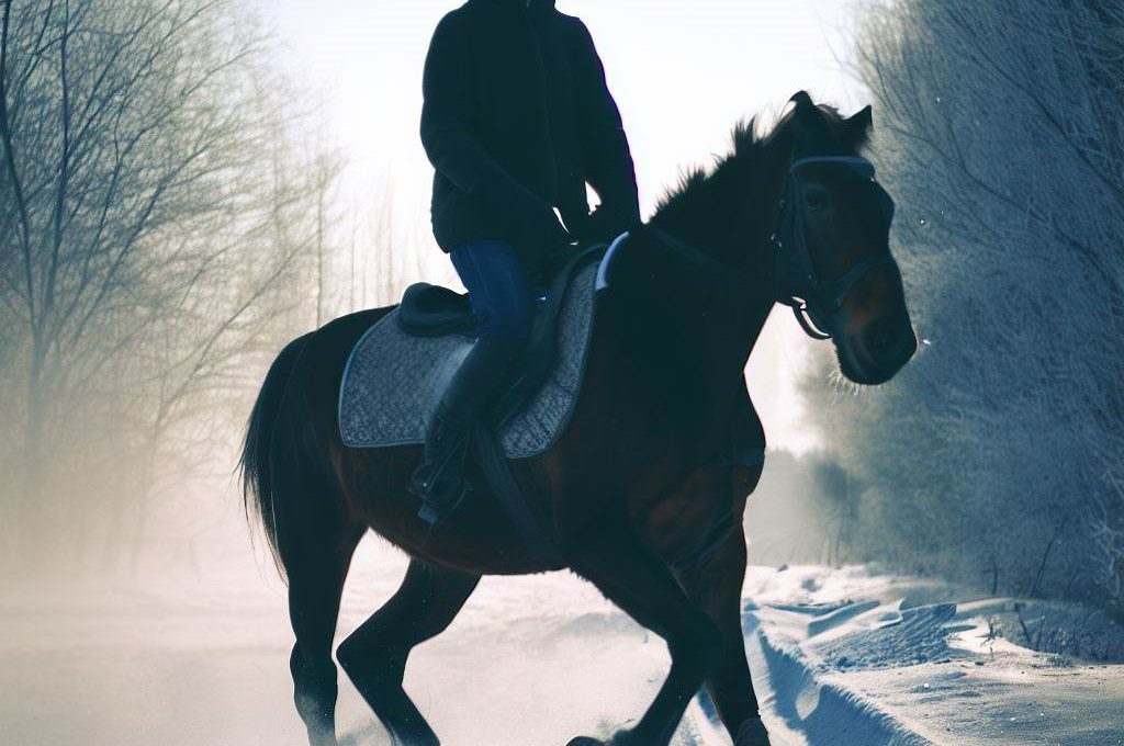 Jak jeździć konno zimą? Poradnik dla miłośników jazdy konnej